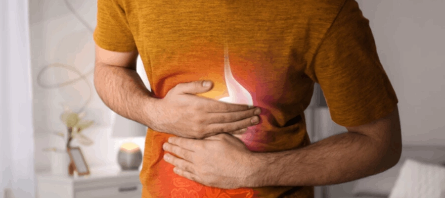 homem jovem com congest